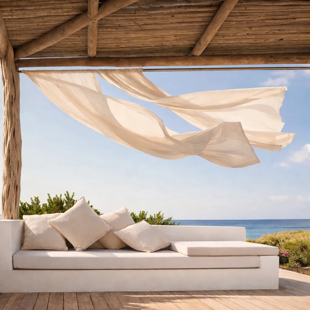 Lounge mit Meerblick und Pergola.webp
