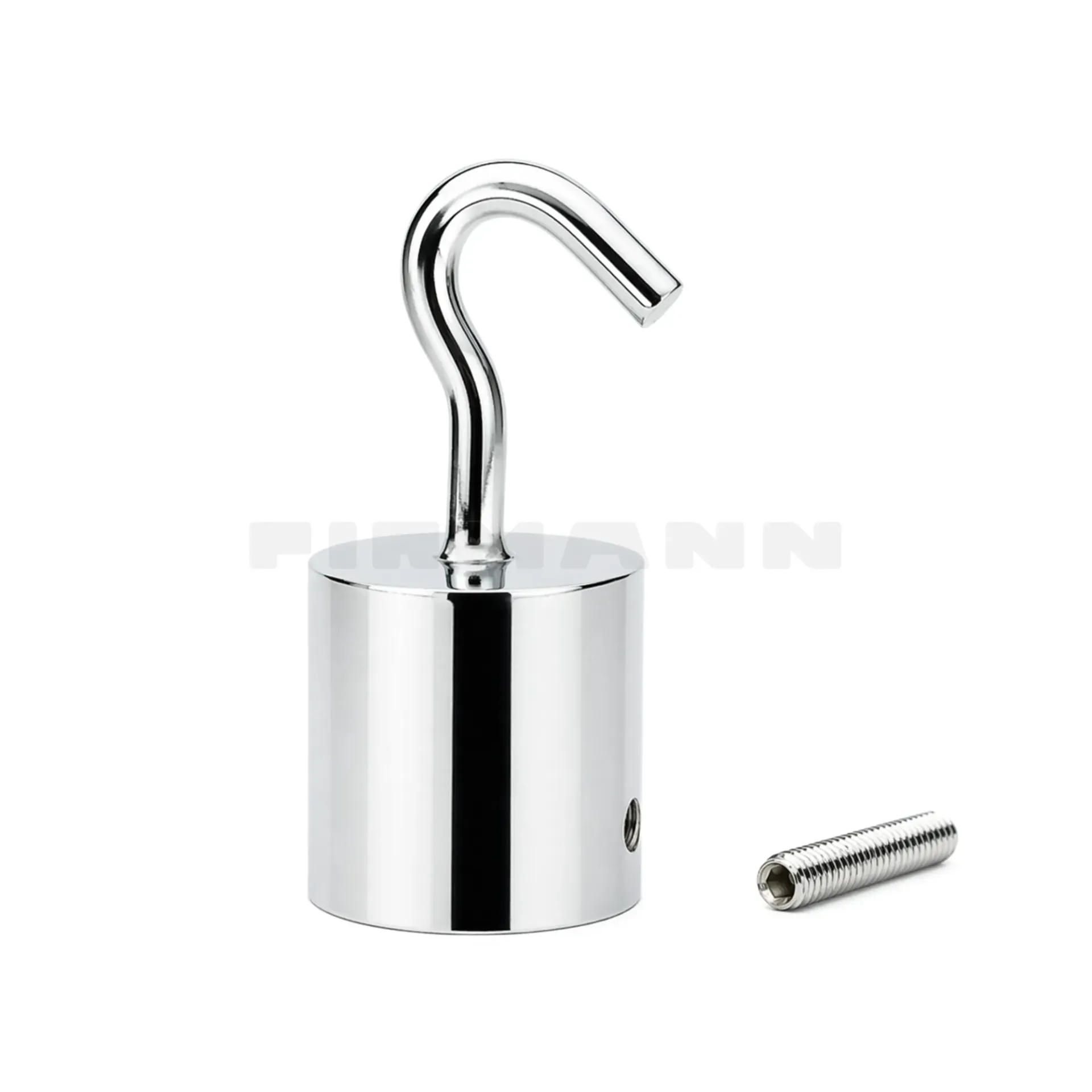 Seilendabschluss-Haken 30 mm, verchromt