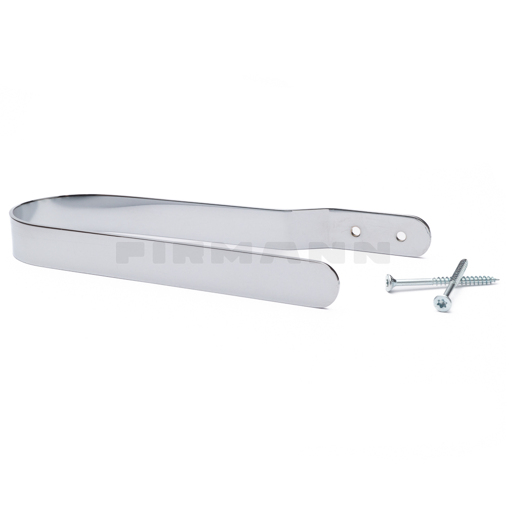 Raffarm 16 cm verchromt, Wandabstand 8 cm
