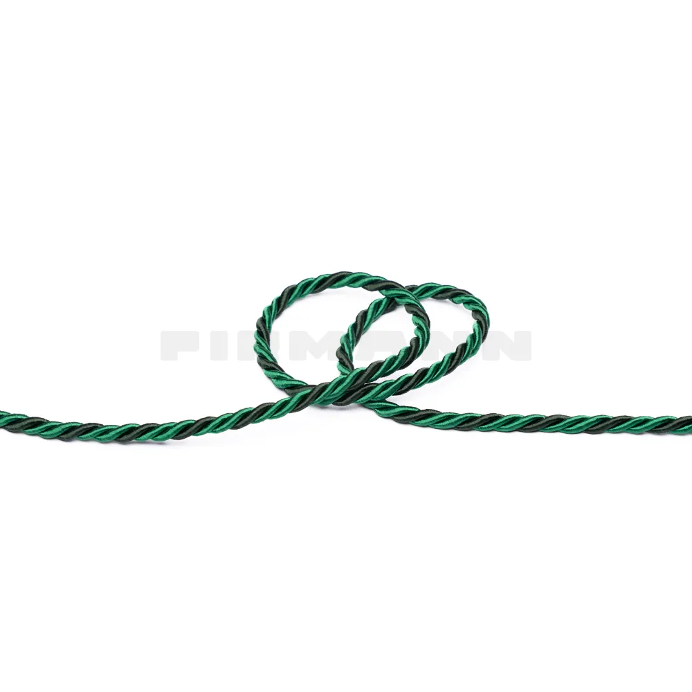 Möbelkordel 5 mm glänzend smaragd