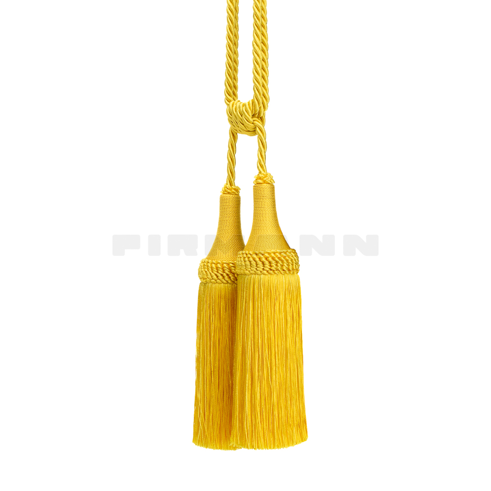 RH Brenta mit 2 Quasten, 75/20 cm, marigold