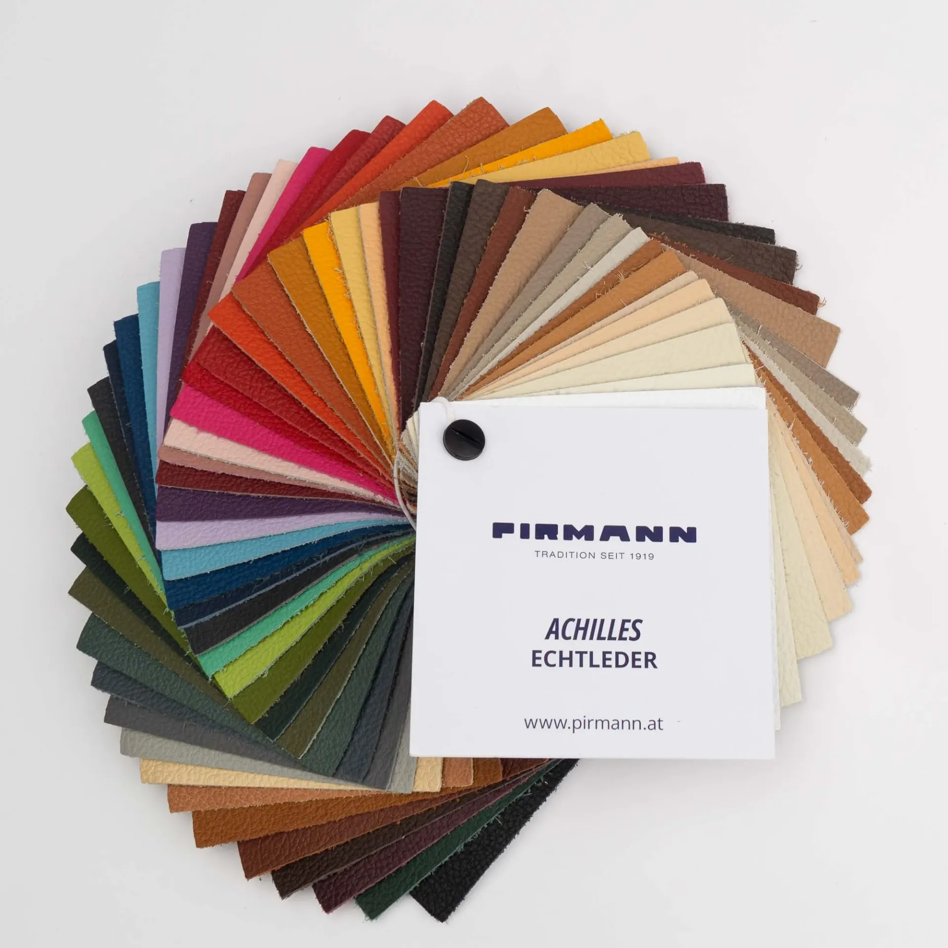 Echtleder ACHILLES Musterblock 10x10 cm