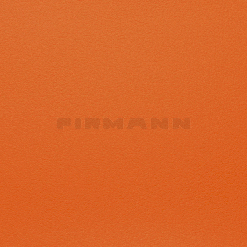 Uranus orange flammhemmend Kunstleder