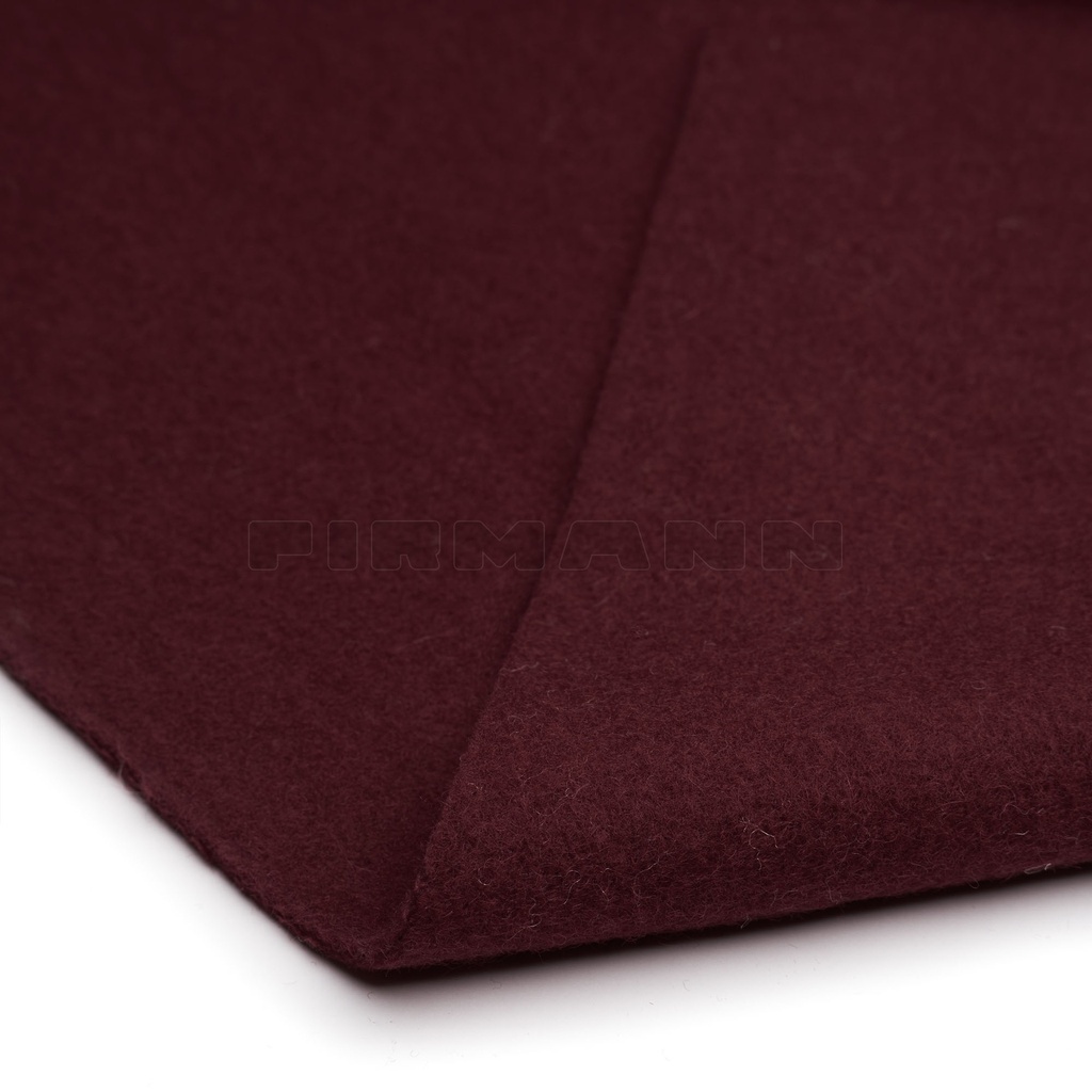 [137043] Thermo-Loden weinrot 100% Schurwolle, 150 cm