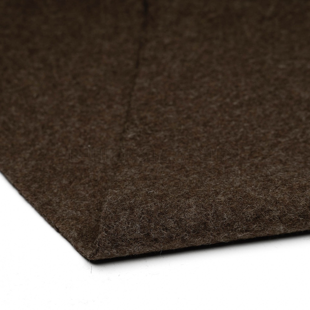 [137051] Thermo-Loden braun meliert 100% Schurwolle, 150 cm