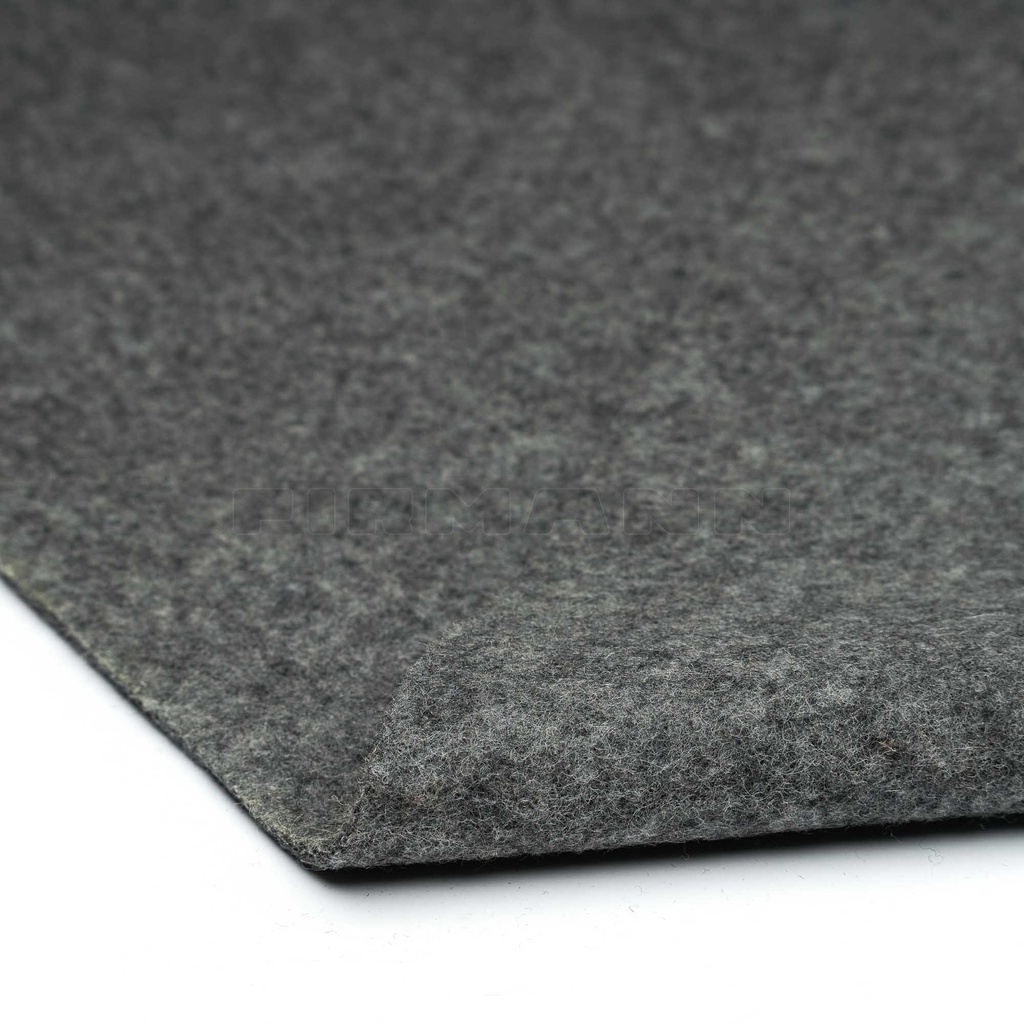 Thermo-Loden grau meliert 100% Schurwolle, 150 cm