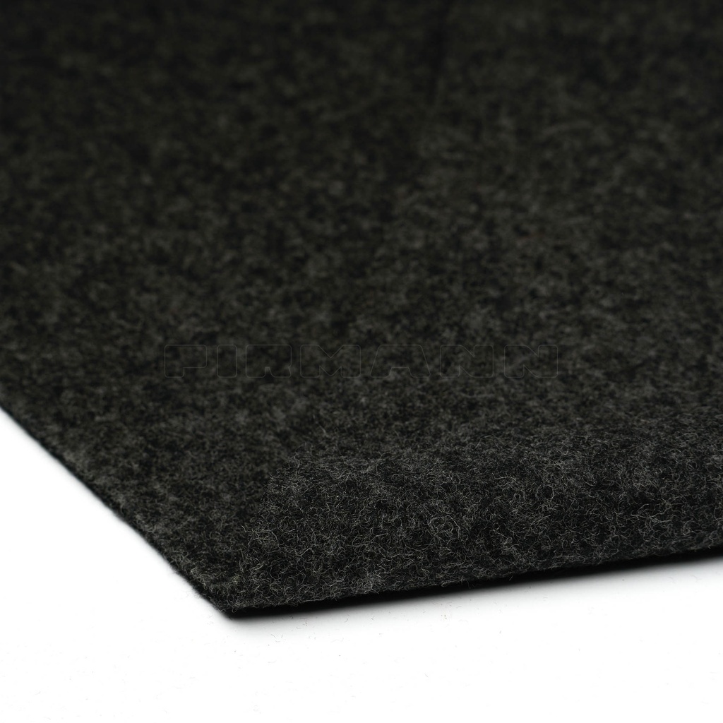 Thermo-Loden schwarz meliert 100% Schurwolle, 150 cm