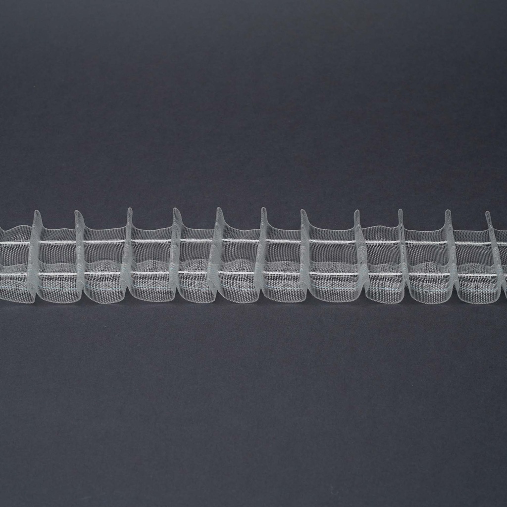 Bleistiftfalte Placido tra. 1:2  50mm