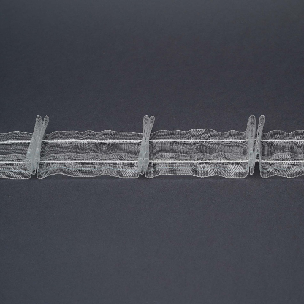Faltenband Boogie transp.1:2 (F2) 50mm
