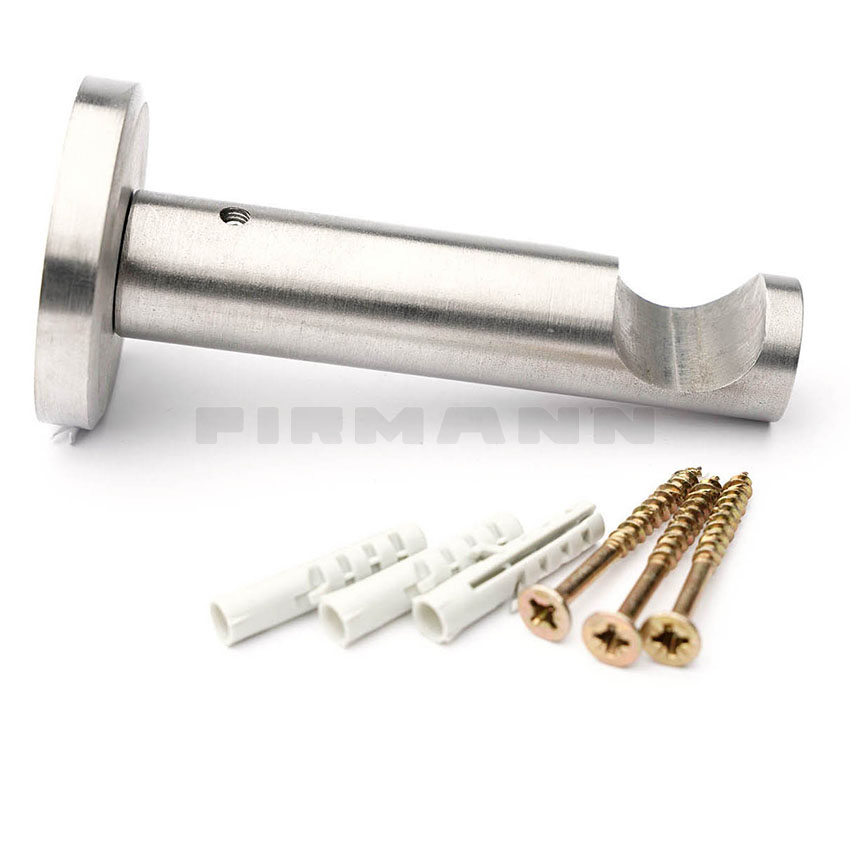 [194331] Wandträger 8cm Edelstahl f. 20 mm