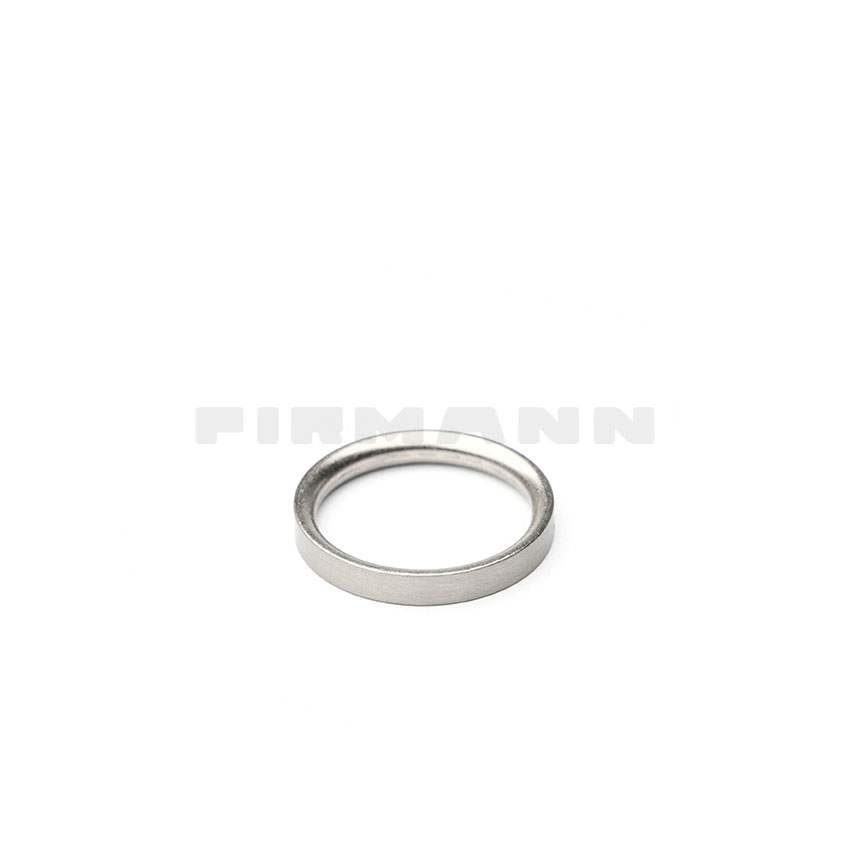 Flachringe Nickel matt  DM 28mm