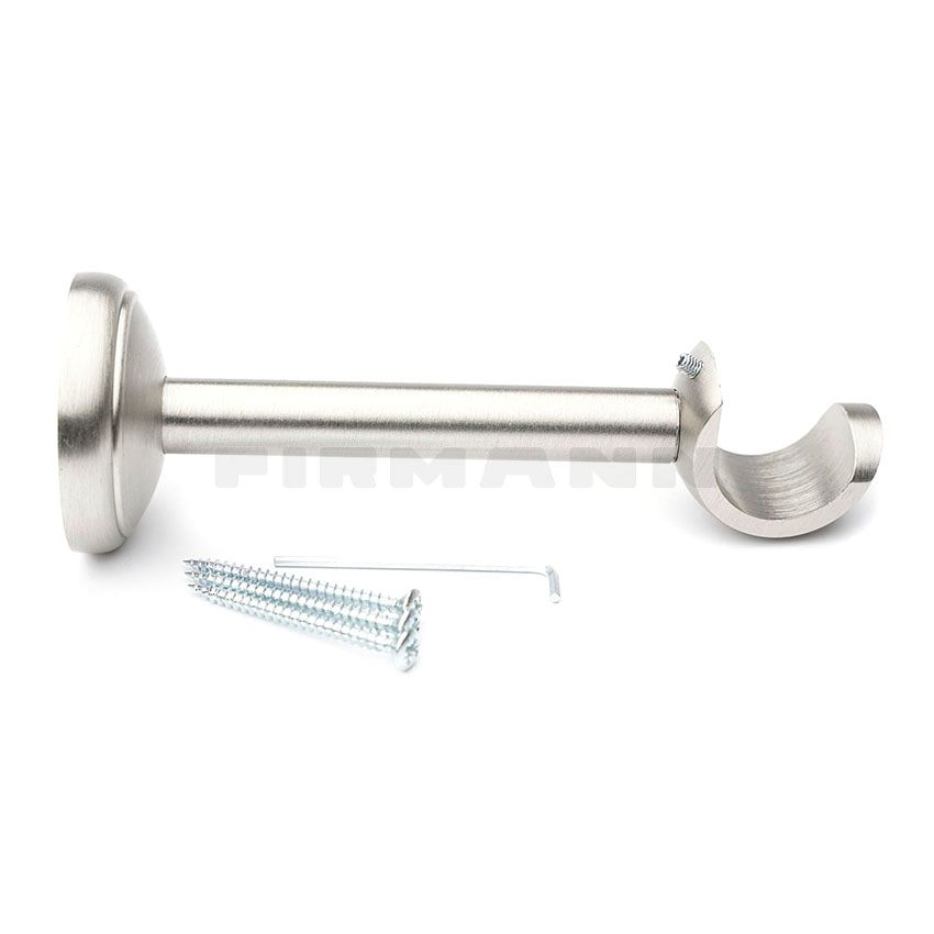 [194531] Wandträger Nickel matt f. 28 mm