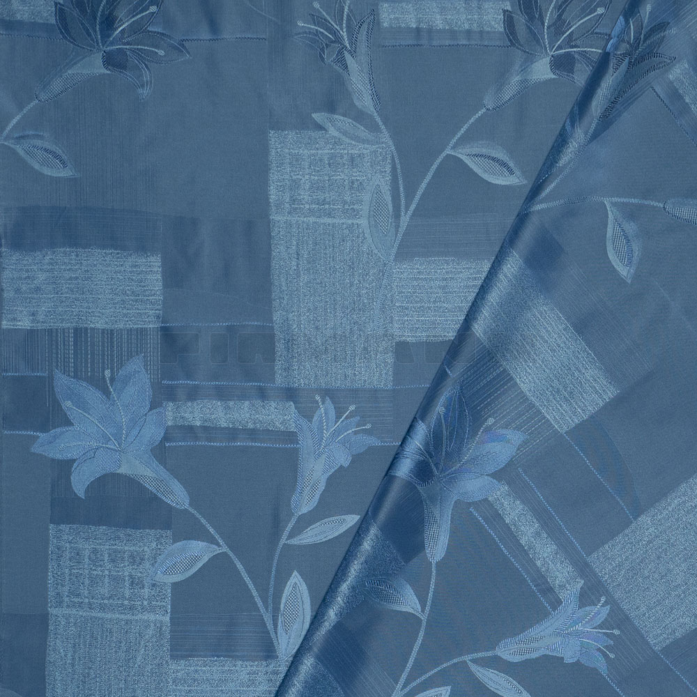 Victoria blau - Vorhangstoff