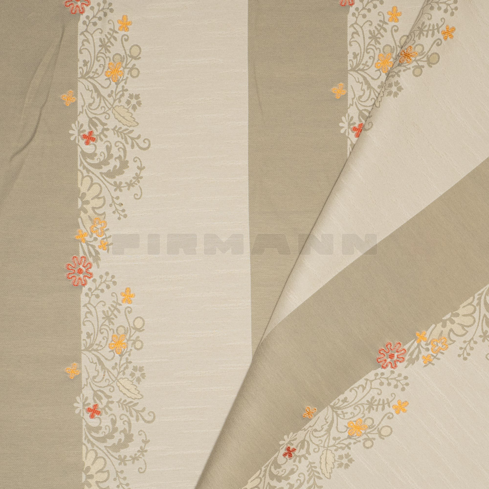 [501057] Daisy grau - Vorhangstoff