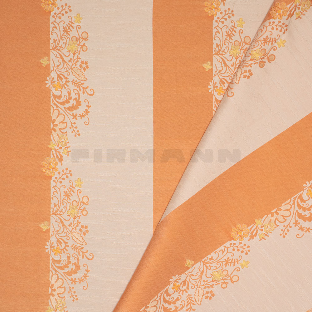 [501059] Daisy lachs - Vorhangstoff