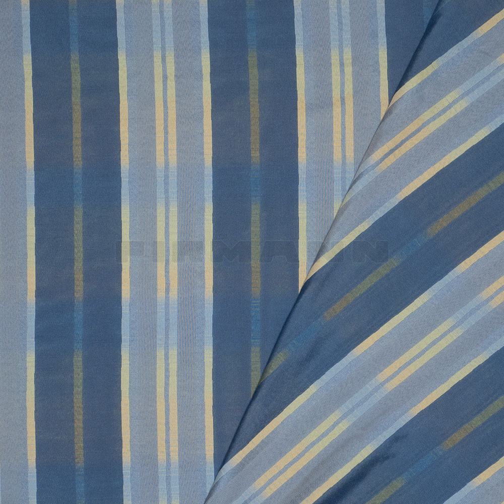 Debora blau B1 - Vorhangstoff