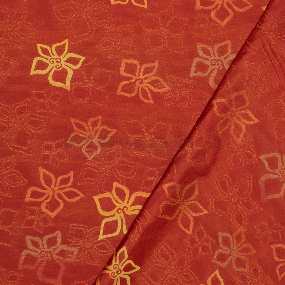 Doris rot B1 - Vorhangstoff