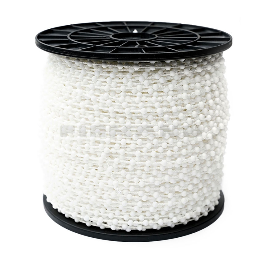 [700330] Kugelkette f. Rollo weiß