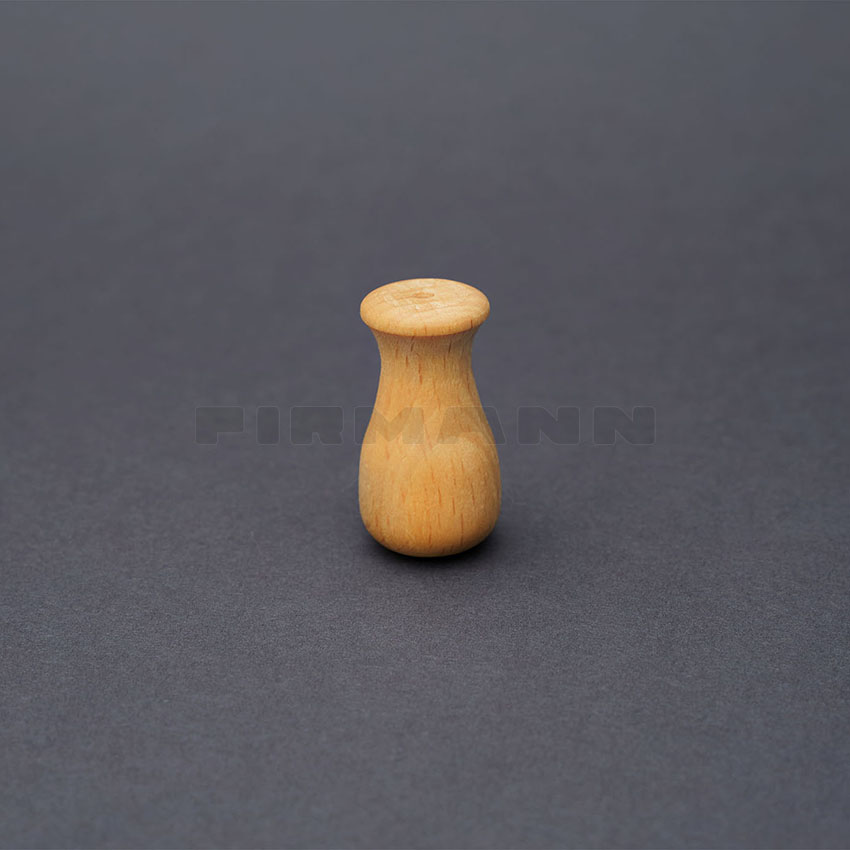 Holz-Quaste natur