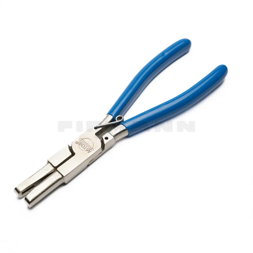 Polsterklammernzange blau, 165 mm (leicht)