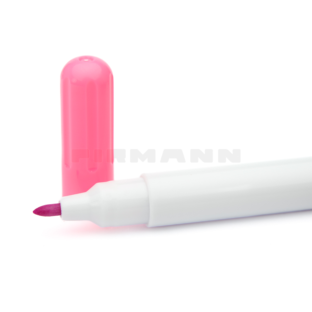 Markierstift rosa selbstlöschend, luft-/ wasserauflösend