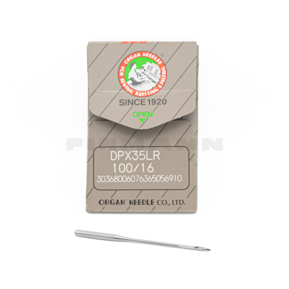 [165210] Nähm. Nad. Rundkolben Leder 134-35LR 100/16