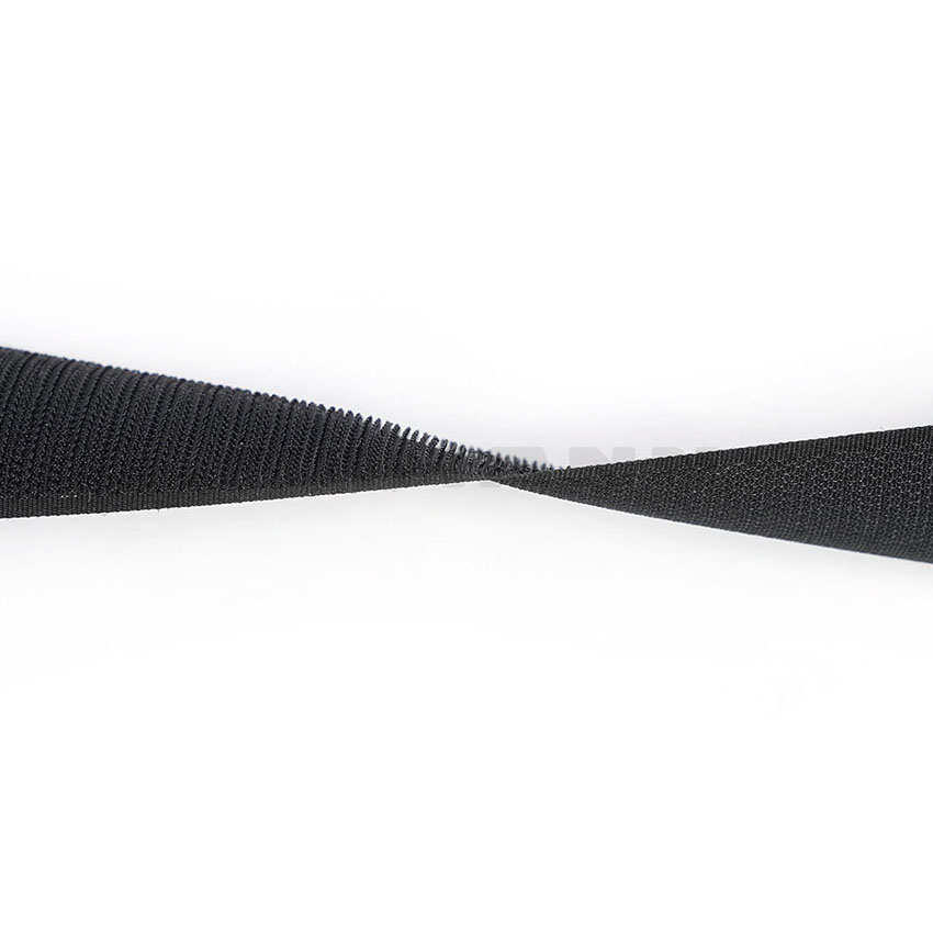 [198730] Hakenband 50 mm schwarz (K-Verschl)