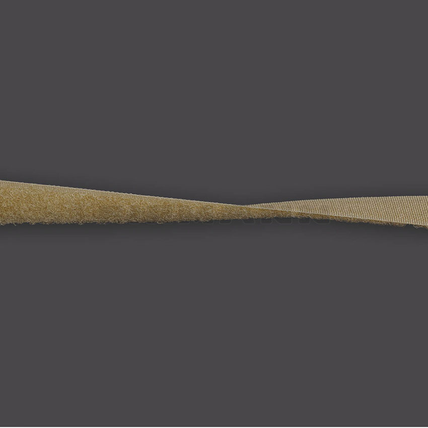 [198803] Velourband 20 mm beige (K-Verschl)