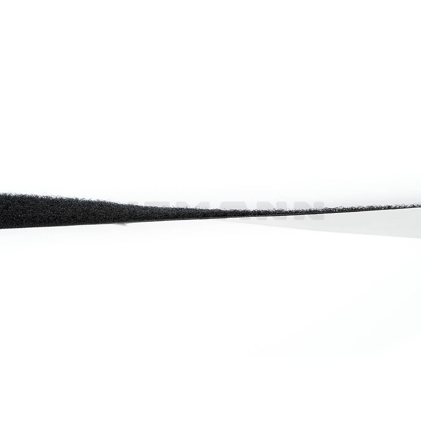 [198902] Velourband-SK 20 mm schwarz (K-Verschl)