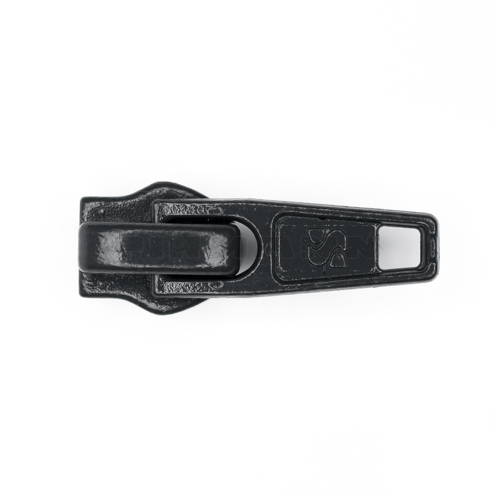 Schieber anthrazit 6035 f. Reißverschl. 6,4 mm