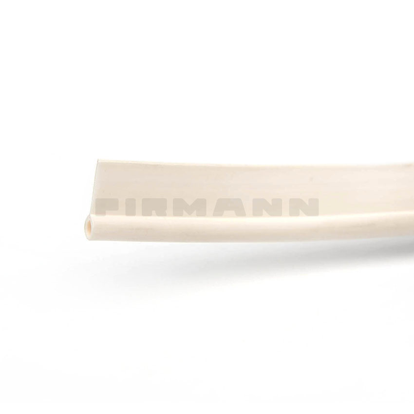 Plastikkeder m. Fahne 3,5x10 mm weiß