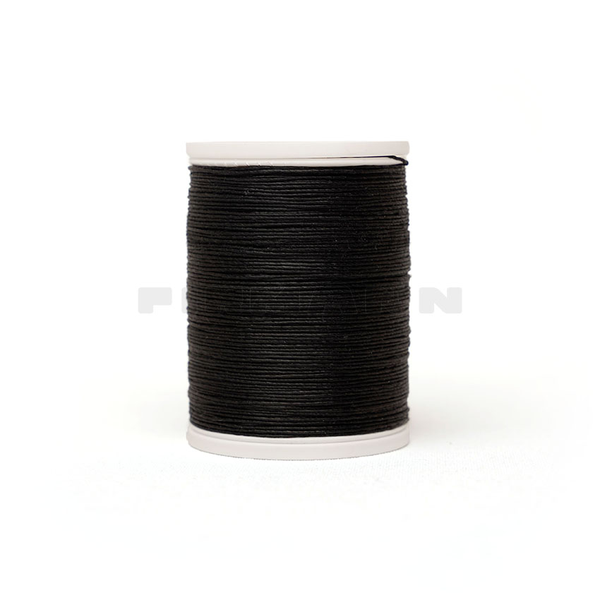 [616246] Leinenzwirn Blauschild 18/3 schwarz 50gr