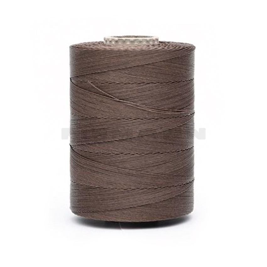 Wachsmasch.zwirn 18/3 braun 250 g