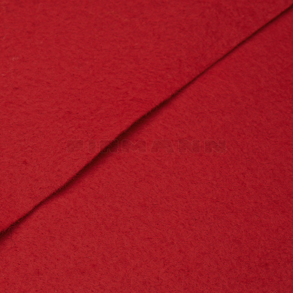 [630212] Dekofilz hellrot 186cm 250g/lfm