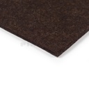 Kirchenbankfilz 5 mm, 180 cm 100% WO, trüffelbraun