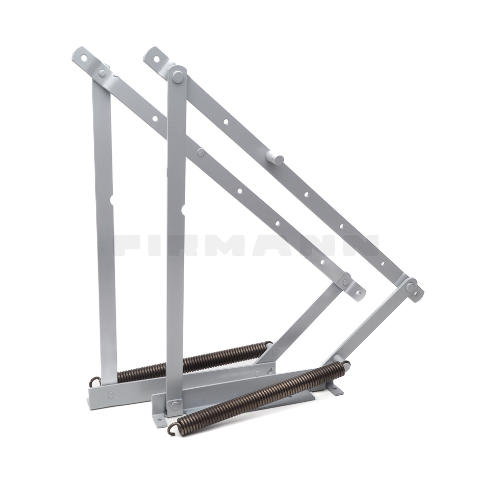 [720501] Couch-Springauf grau lackiert  inkl. 2 Federn