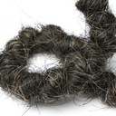 Rosshaar im Zopf  Mähne/ Schweif dunkel