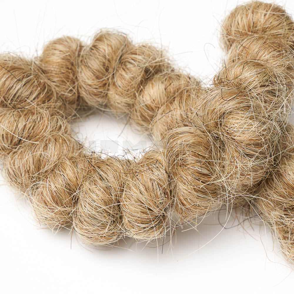 [721212] Schweifhaar im Zopf  blond