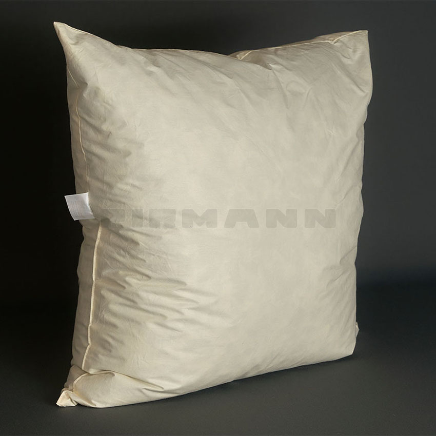 Federkissen 60x60 cm (Gänse- & Entenfeder), 950 g