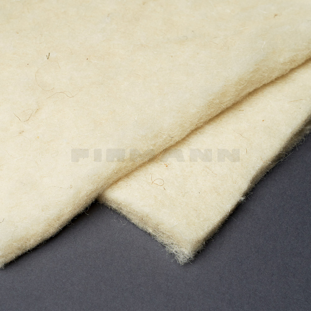 Merino-Wollvlies wollweiß 100 cm, 500 g/qm