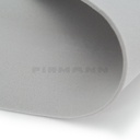 Himmelstoff Velour kaschiert 4 mm, 150 cm, hellgrau