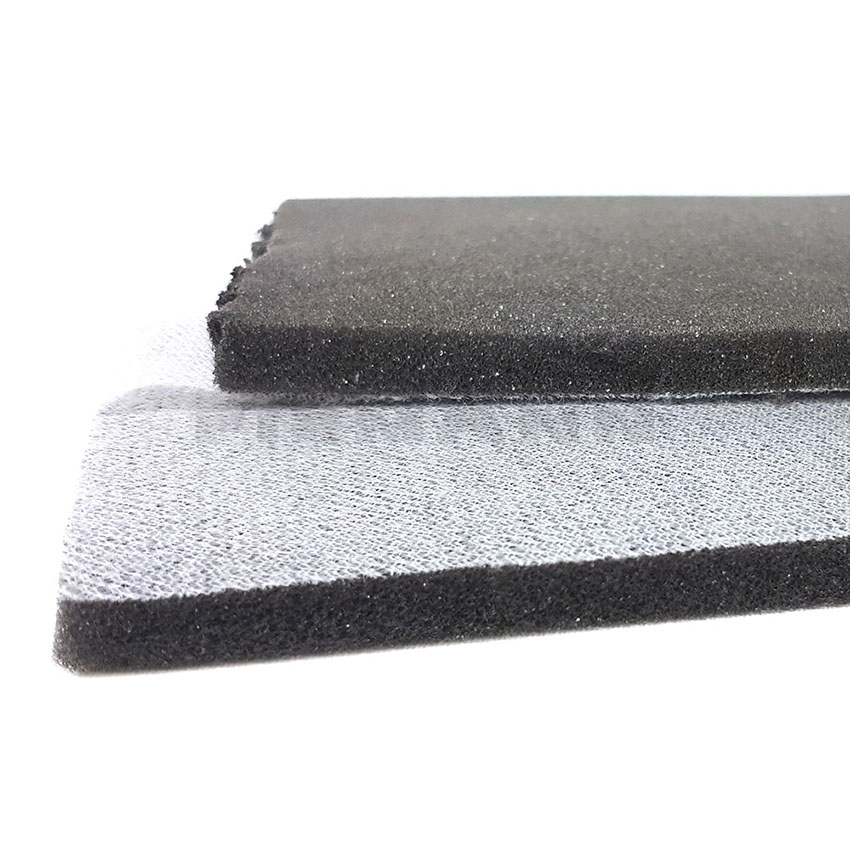 [736110] Schaumstoff m. Trikot 9 mm, grau 150 cm