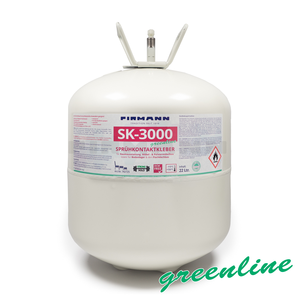 SK-3000 greenline Sprühkontaktkleber, 22 Ltr.