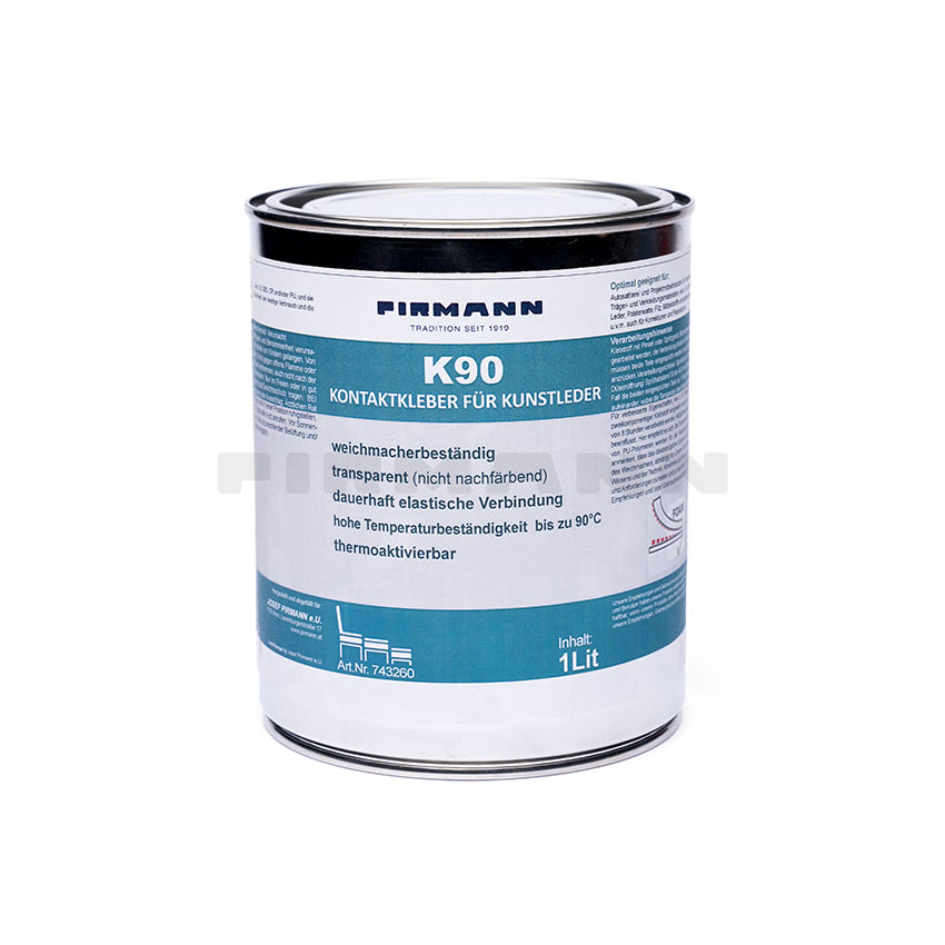 [743260] K90 Kontaktkleber f. Kunstleder 1 Ltr.