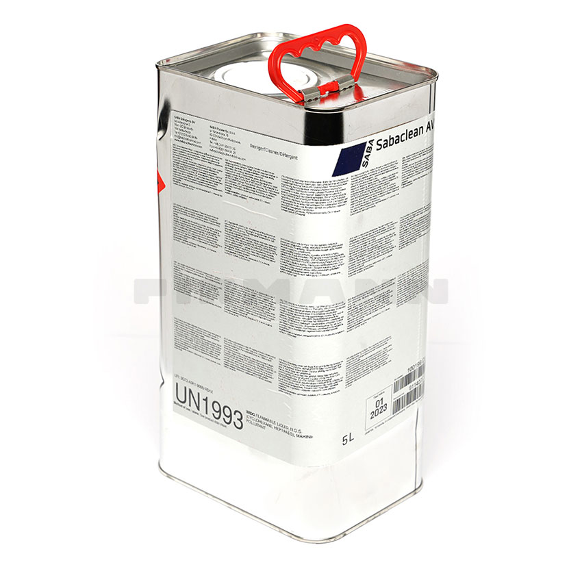 SABACLEAN AV Reiniger und Verdünnung, 5 Ltr. Kanister
