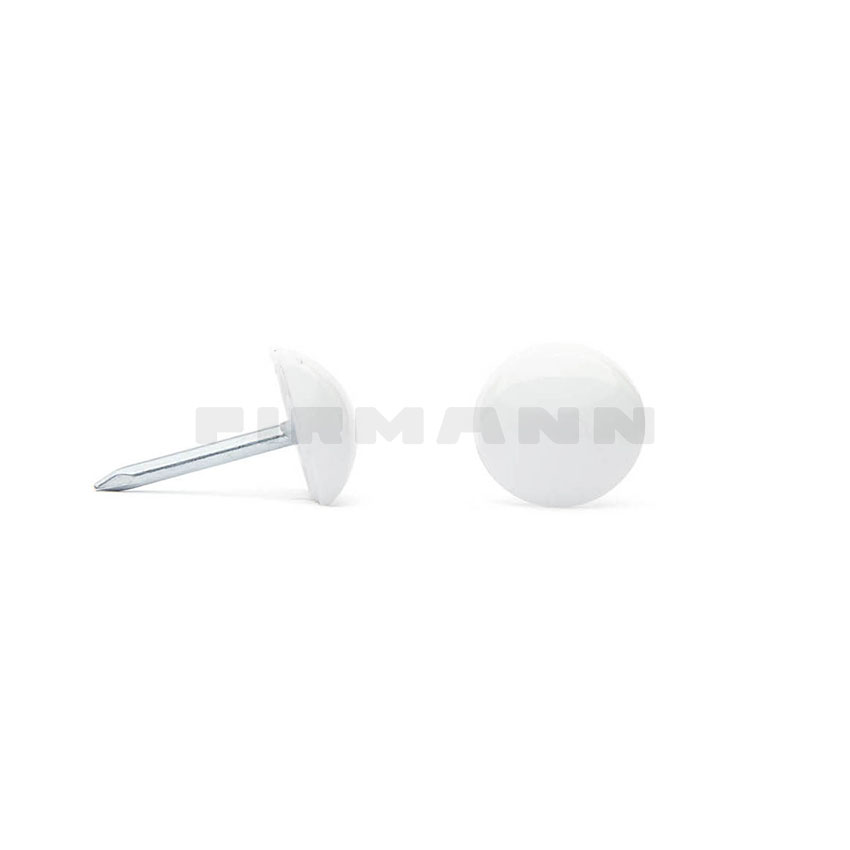 Plastikkopf weiß 04 Ziernägel