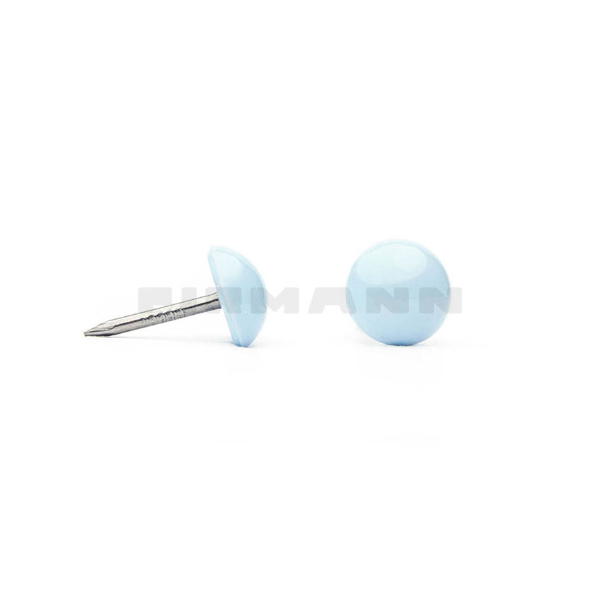 Plastikkopf hellblau 08 Ziernägel