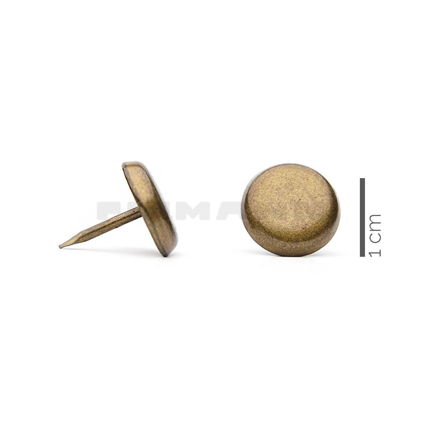 Ziernägel 263 altmess.13 mm (flach)