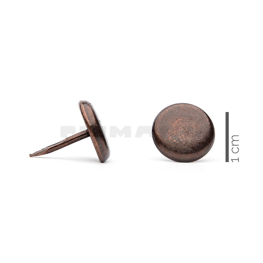 Ziernägel 263 brüniert 13 mm (flach)