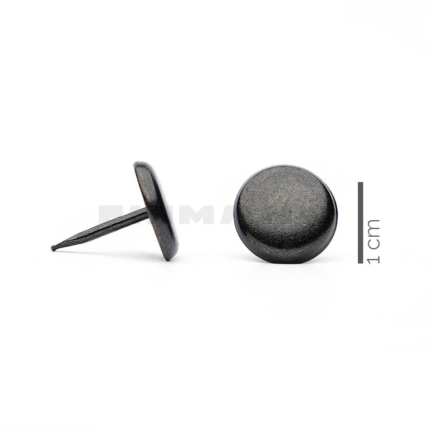 Ziernägel 263 graphit 13 mm (flach)